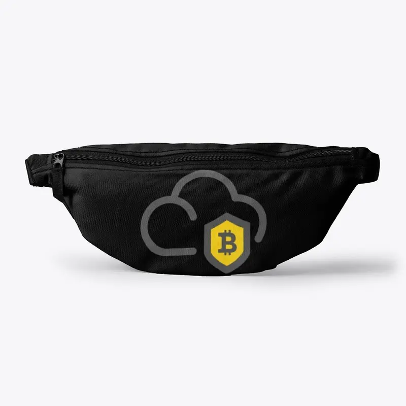 Bitcoin Cloud Mining Logo Fanny Pack