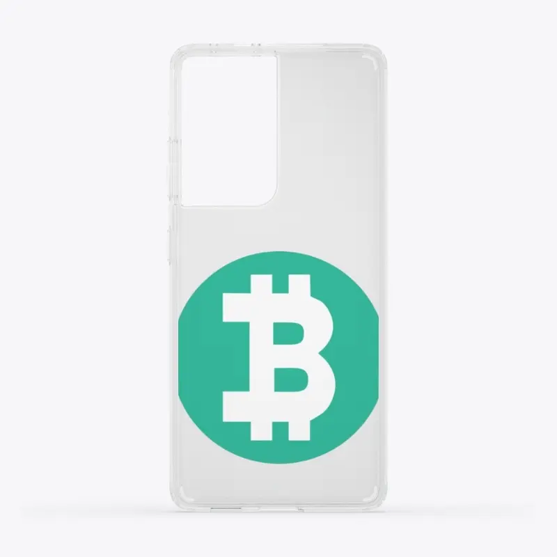 Bitcoin Green Logo Phone Cases