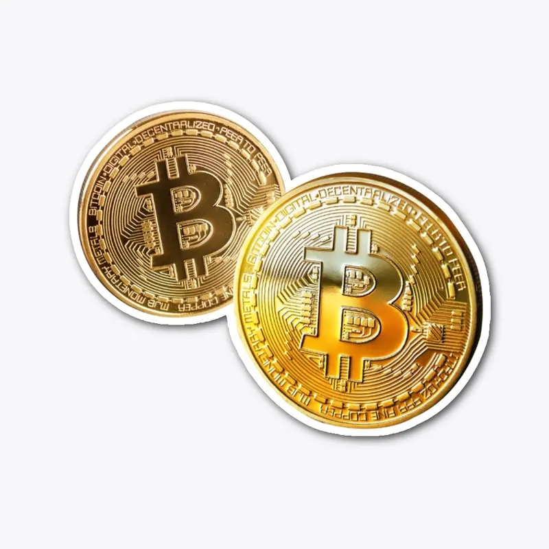 Bitcoin Coins #2 Stickers