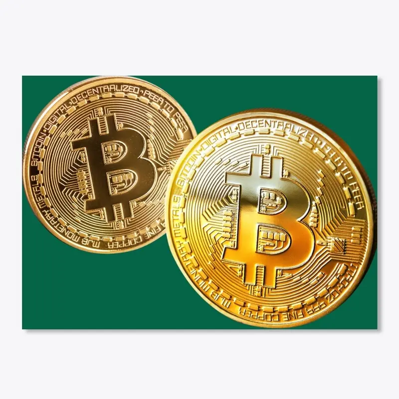 Bitcoin Coins #2 Stickers