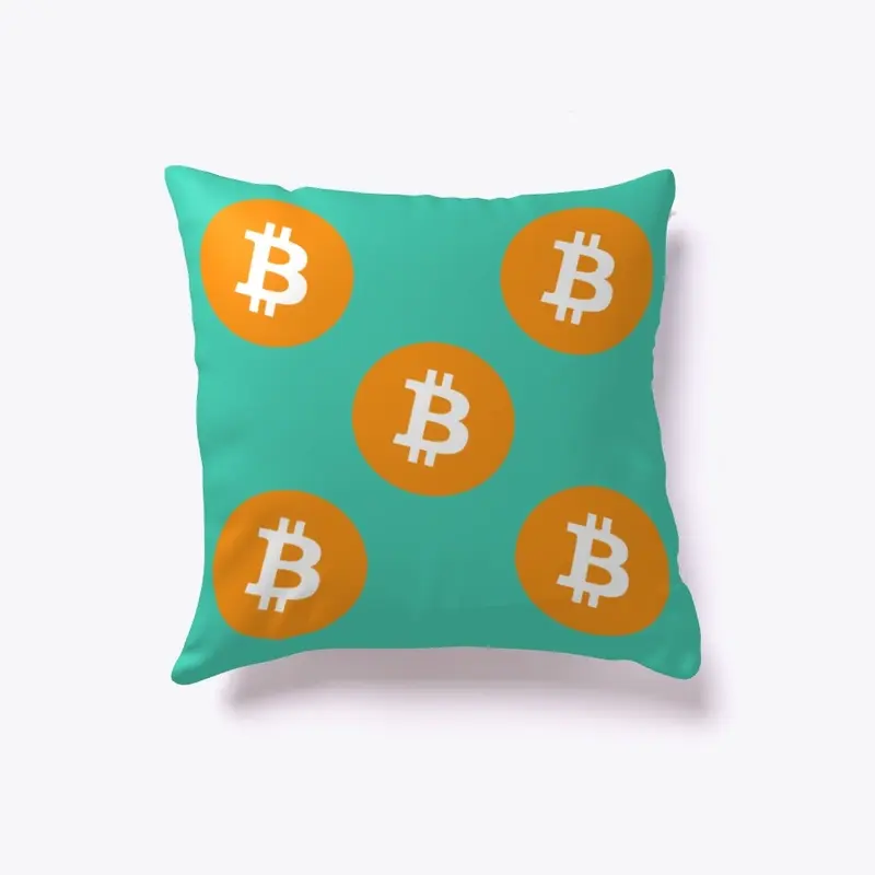 Bitcoin Original Logo Pillows