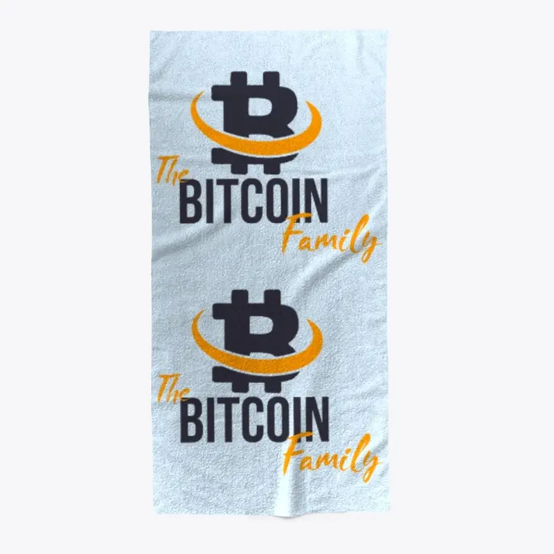 The Bitcoin Family Beach Towel