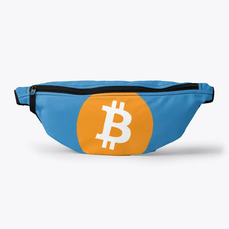 Bitcoin Original Orange Logo Fanny Pack