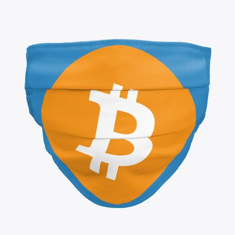 Bitcoin Original Logo Face Mask