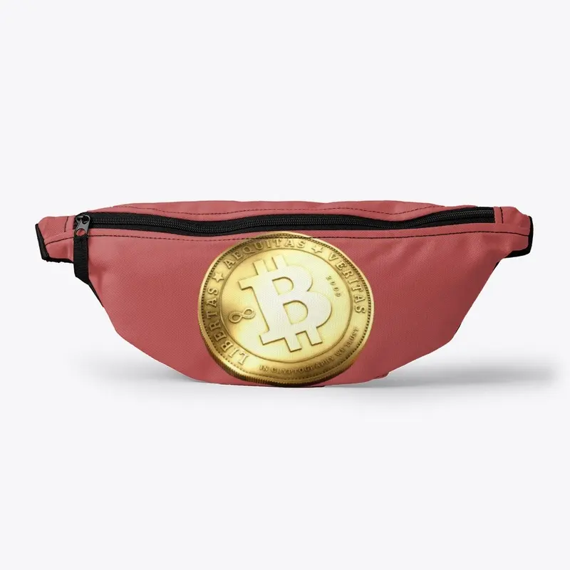 Bitcoin Coin #2 Logo Fanny Pack