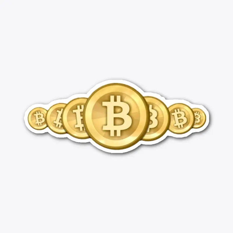 Stack your Bitcoins #2 Stickers