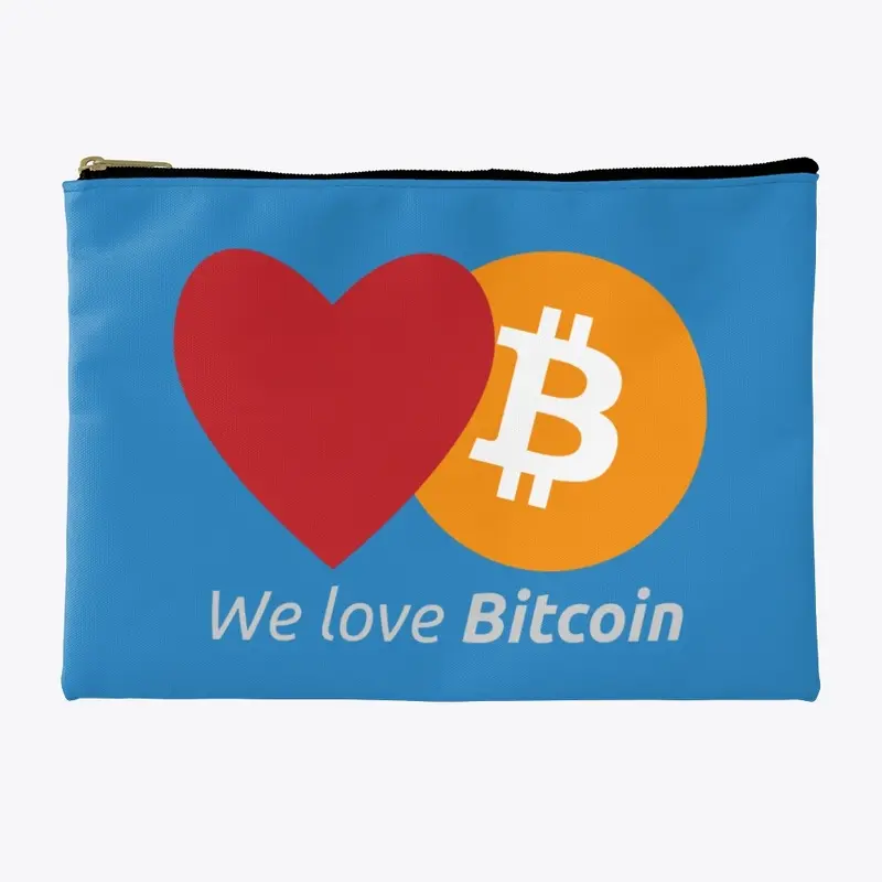 We Love Bitcoin #2 Pouch