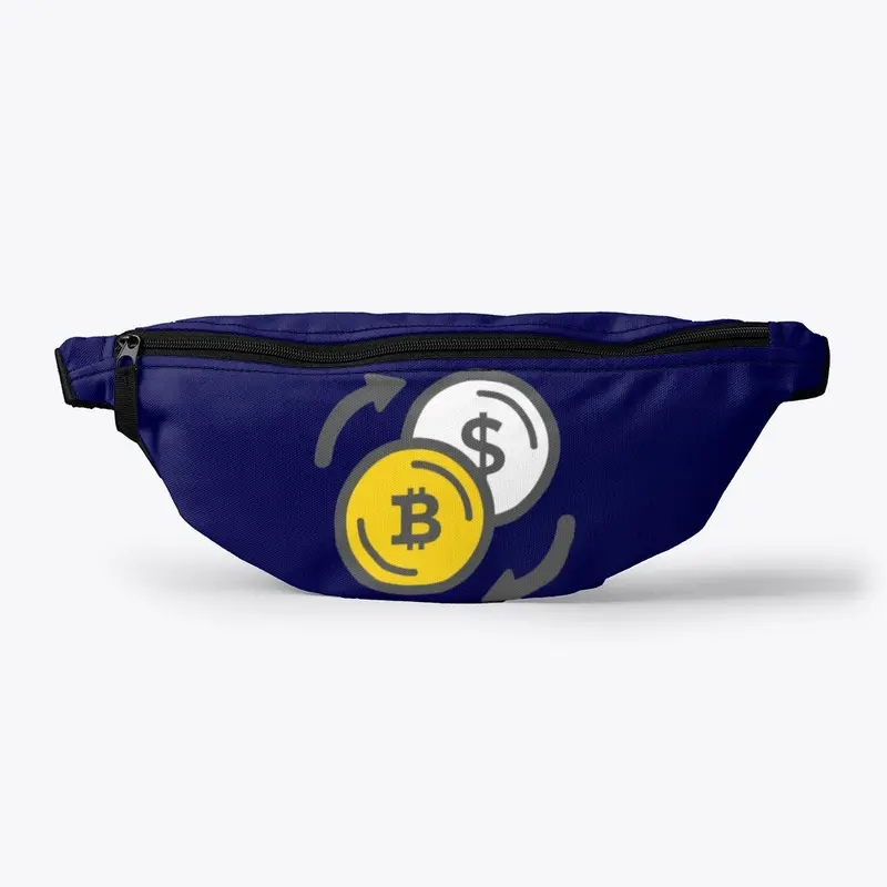 Take cash, buy Bitcoin #2 Fanny Pack