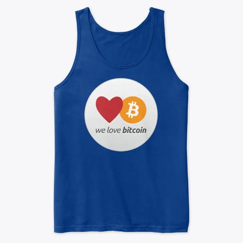 We love Bitcoin Logo 2