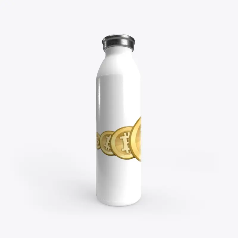 Bitcoin Stacks Logo Water Tumbler