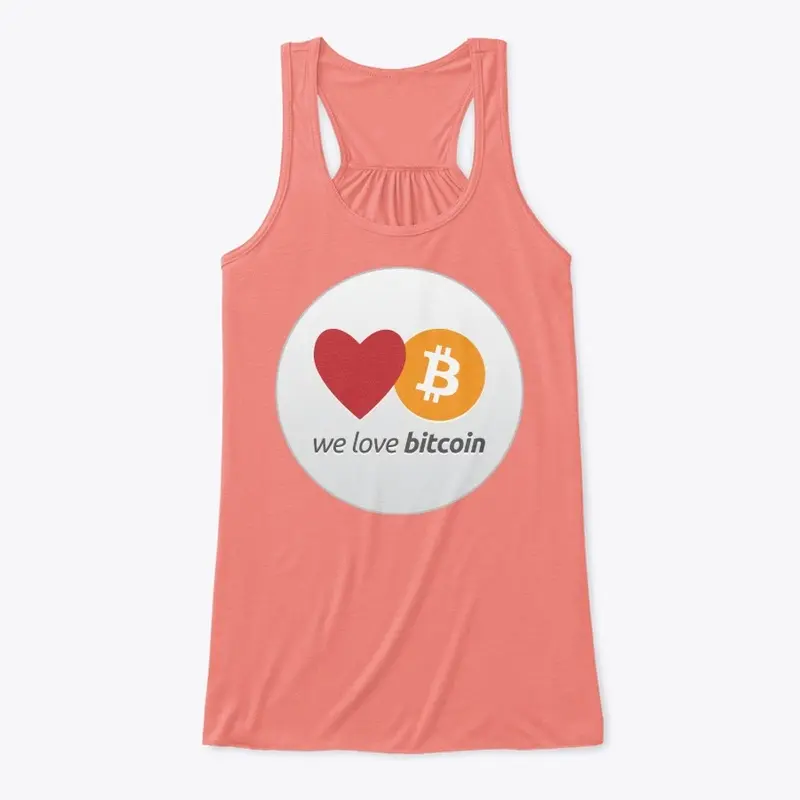 We love Bitcoin Logo 2