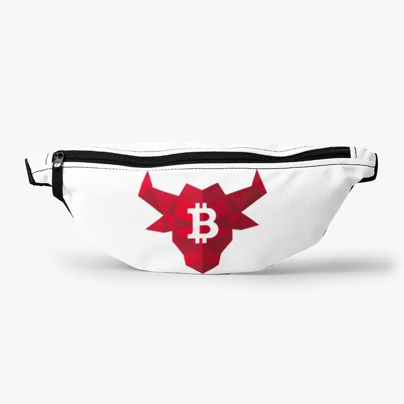 Bitcoin Bull Logo Fanny Pack