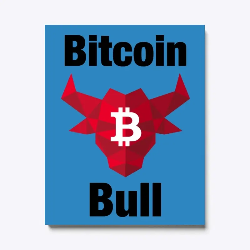 Bitcoin Bull Wall Art