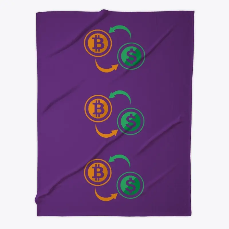 Take cash, buy Bitcoin Blanket